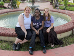 Carrie Smith, Alberta Gibbs, and Kayla Shallenberger