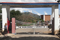 Gate to the school