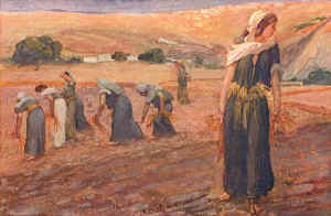 Ruth and other gleaners.