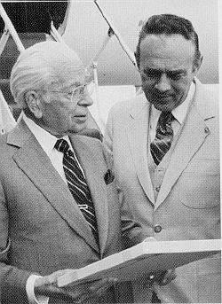 Herbert Armstrong and Joseph Tkach Sr.